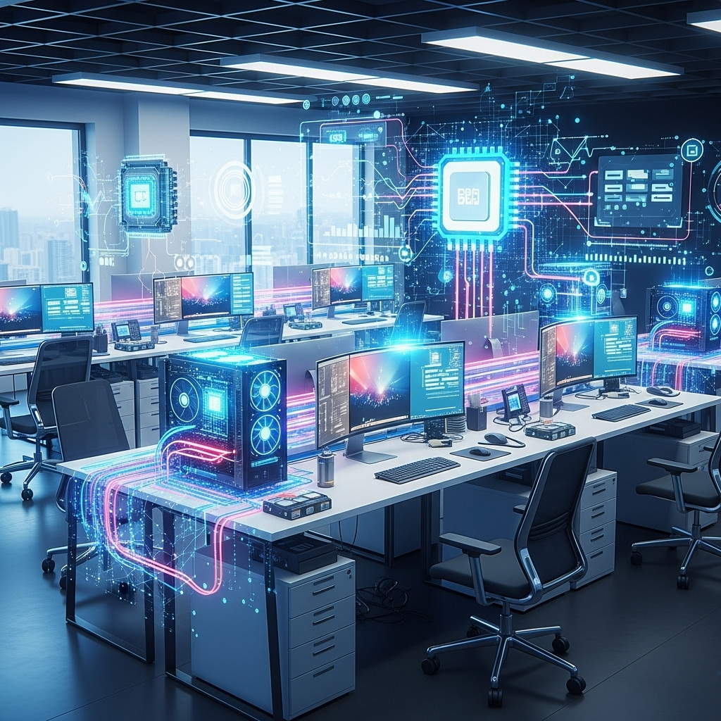 Optymalizacja wykorzystania technologii sprzętu komputerowego w firmie